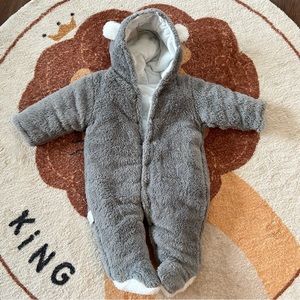 Fleece snowsuit
